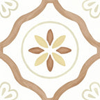 San Clemente Terracotta Petals 8.78 x 8.78 Porcelain Tile | Tile Club