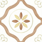 San Clemente Terracotta Petals 8.78 x 8.78 Porcelain Tile | Tile Club