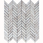 Sand Valley Herringbone Marble Mosaic Tile