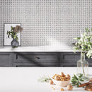 Basket Weave Mosaic tile backsplash