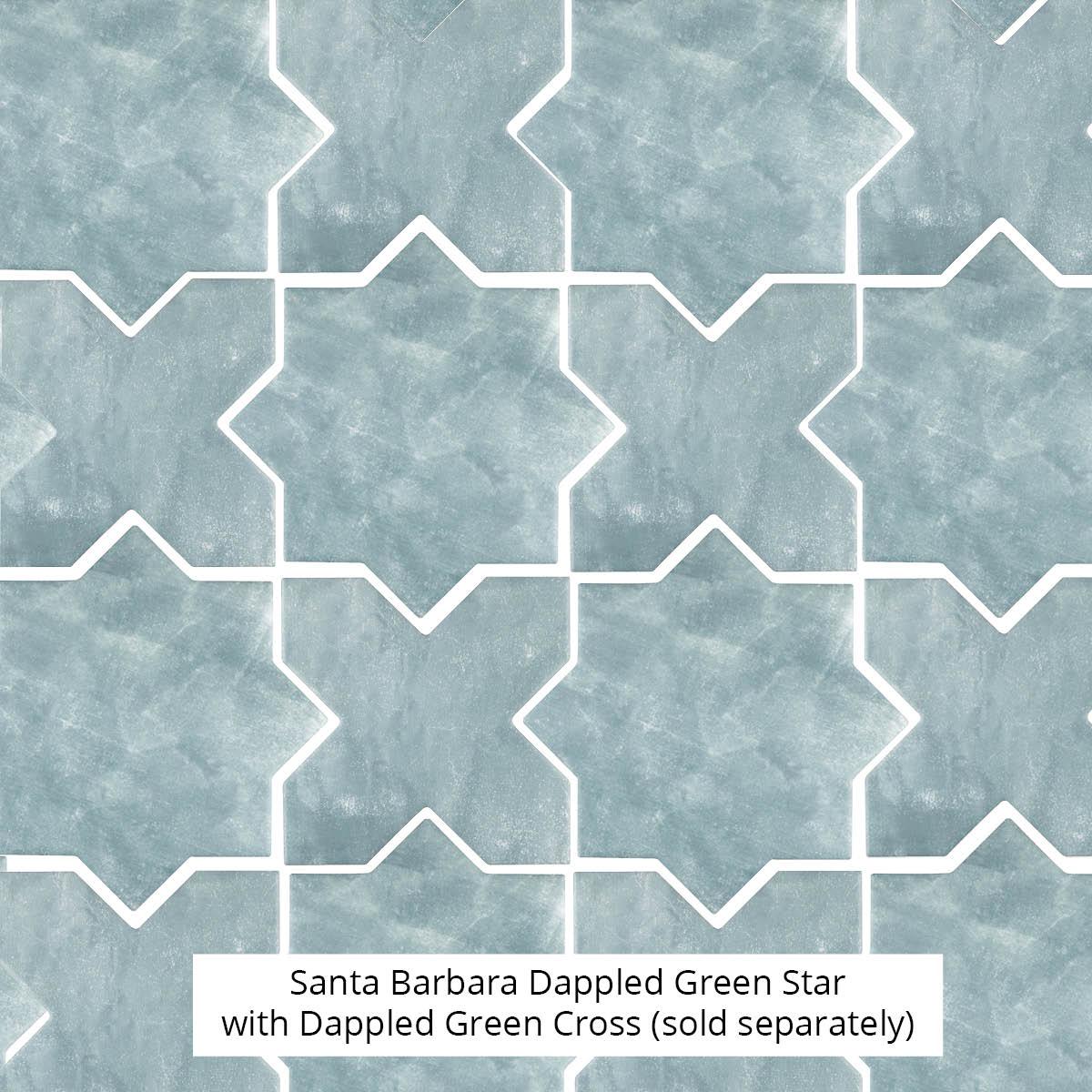 Santa Barbara Dappled Green Star