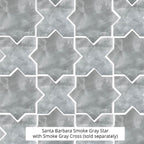 Santa Barbara Smoke Gray Cross