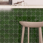 Santa Barbara Emerald Green Cross