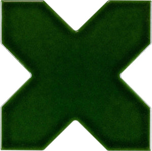 Santa Barbara Emerald Green Cross