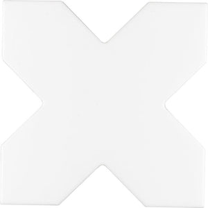 Santa Barbara Glossy White Cross Sample