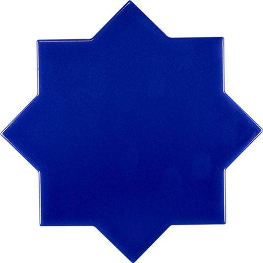 Santa Barbara Royal Blue Star Ceramic TIle