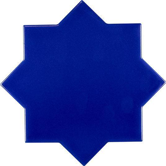 Santa Barbara Royal Blue Star Ceramic TIle