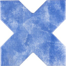 Santa Barbara Sky Blue Cross Ceramic Tile