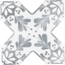 Santa Barbara Smoke Gray Decorative Cross | Tile Club