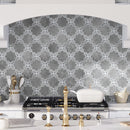 Santa Barbara Smoke Gray Decorative Cross | Tile Club