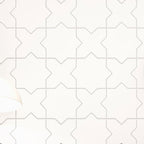Santa Barbara Matte White Star Ceramic Tile | Tile Club