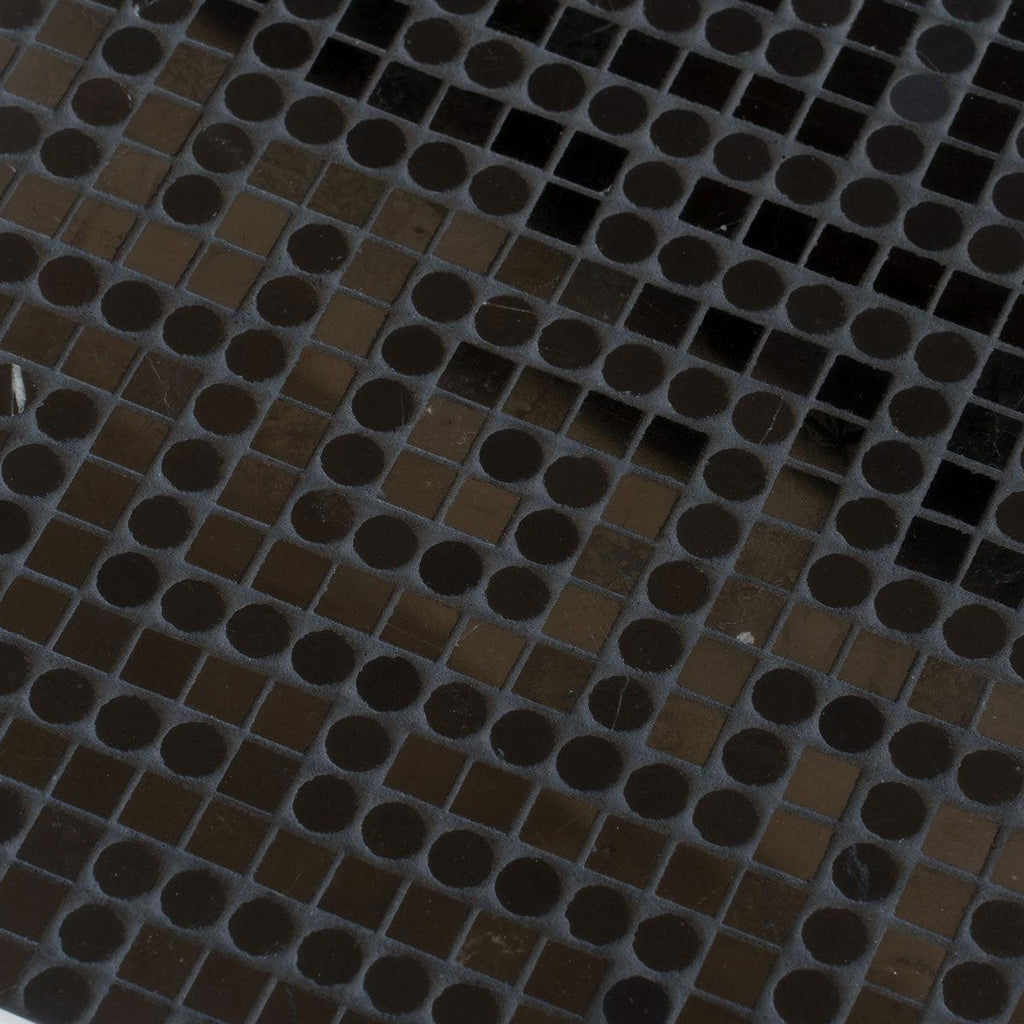 Santorini Black Key Marble Mosaic Tile | Tile Club