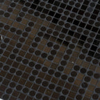 Santorini Black Key Marble Mosaic Tile | Tile Club