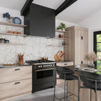 Santorini Medallion White Marble Mosaic Tile | Tile Club