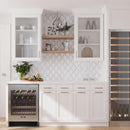 Santorini White Shell Laurel Marble Mosaic Tile | Tile Club