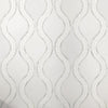 Santorini White Shell Laurel Marble Mosaic Tile
