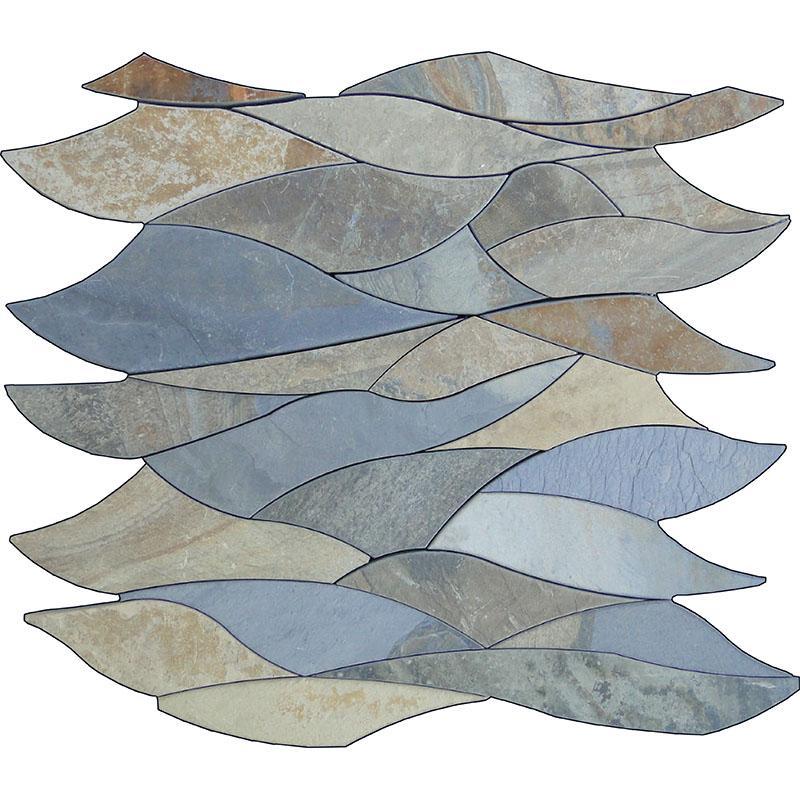 kaliedoscope slate tile