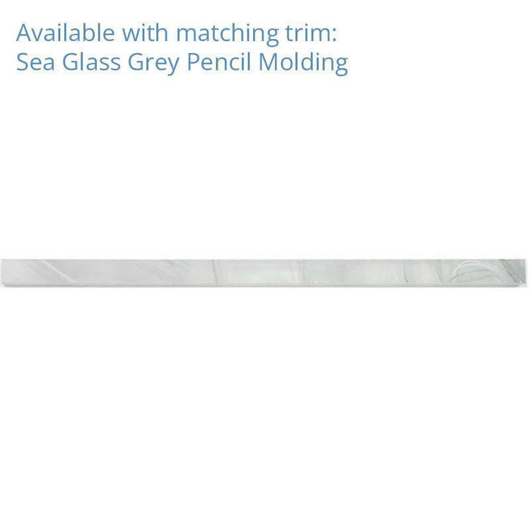 Sea Glass Cloud Grey Mosaic Tile | Tile Club
