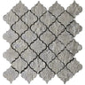 Silver Arabesque Mosaic Tile