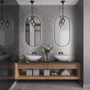 Silver Diamond Glass Mosaic Tile | Tile Club