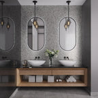 Silver Diamond Glass Mosaic Tile | Tile Club