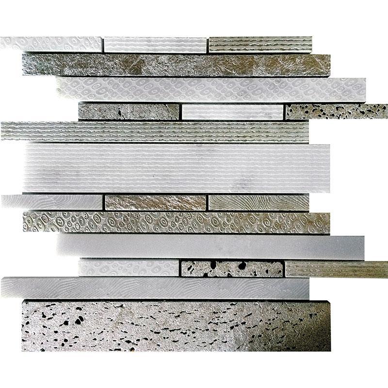 Silver Marble Tile | Tile Club | Matchstix Tile