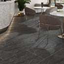 Slatestone Black Porcelain Tile 12.5x25 | Tile Club