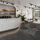 Slatestone Black Porcelain Tile 12.5x25 | Tile Club