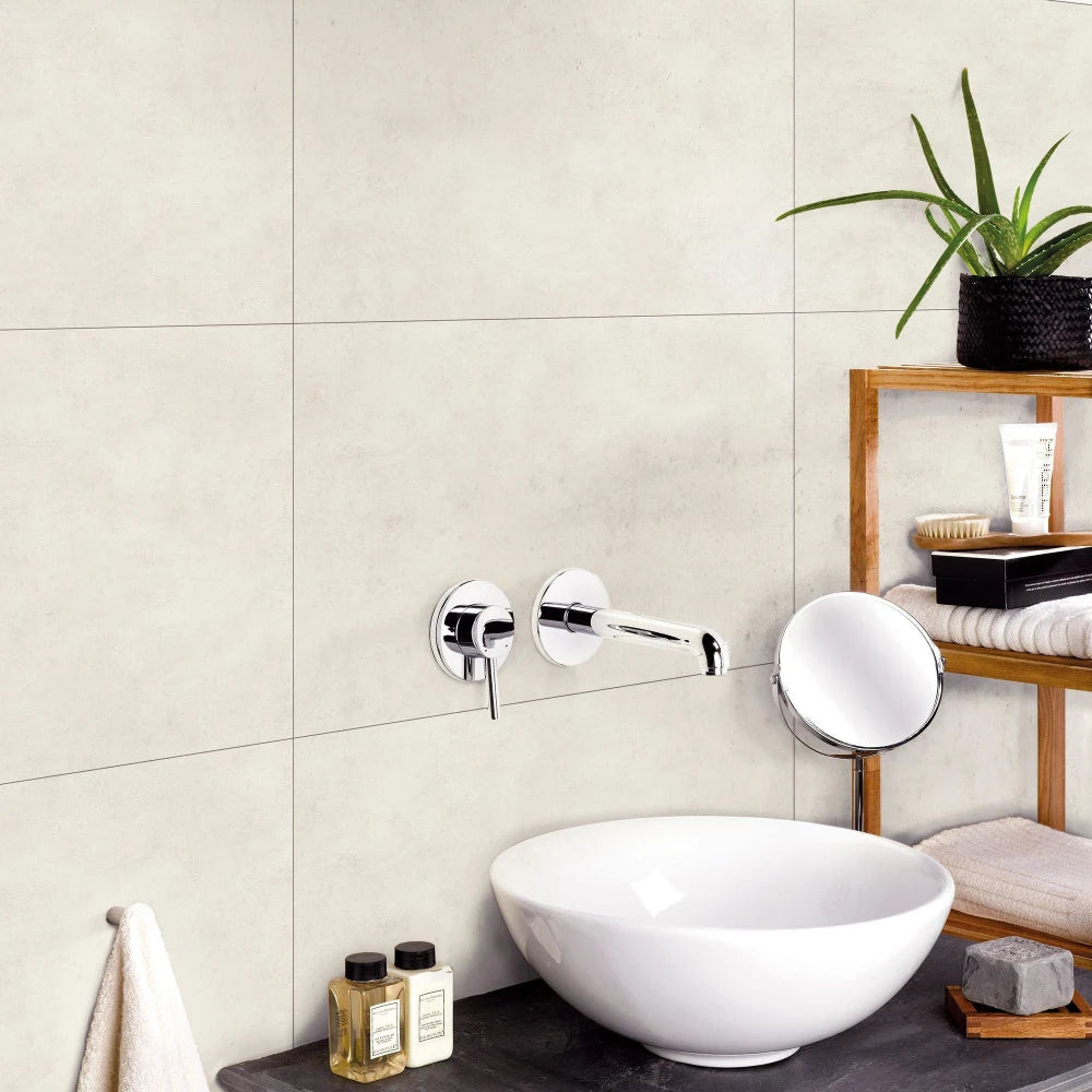 SlimTile Alexandria Concrete Waterproof Wall Cladding | Tile Club