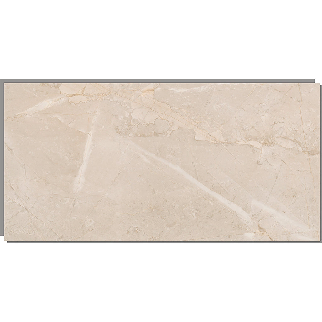 SlimTile Bellevue Polished Marble Waterproof Wall Cladding | Tile Club