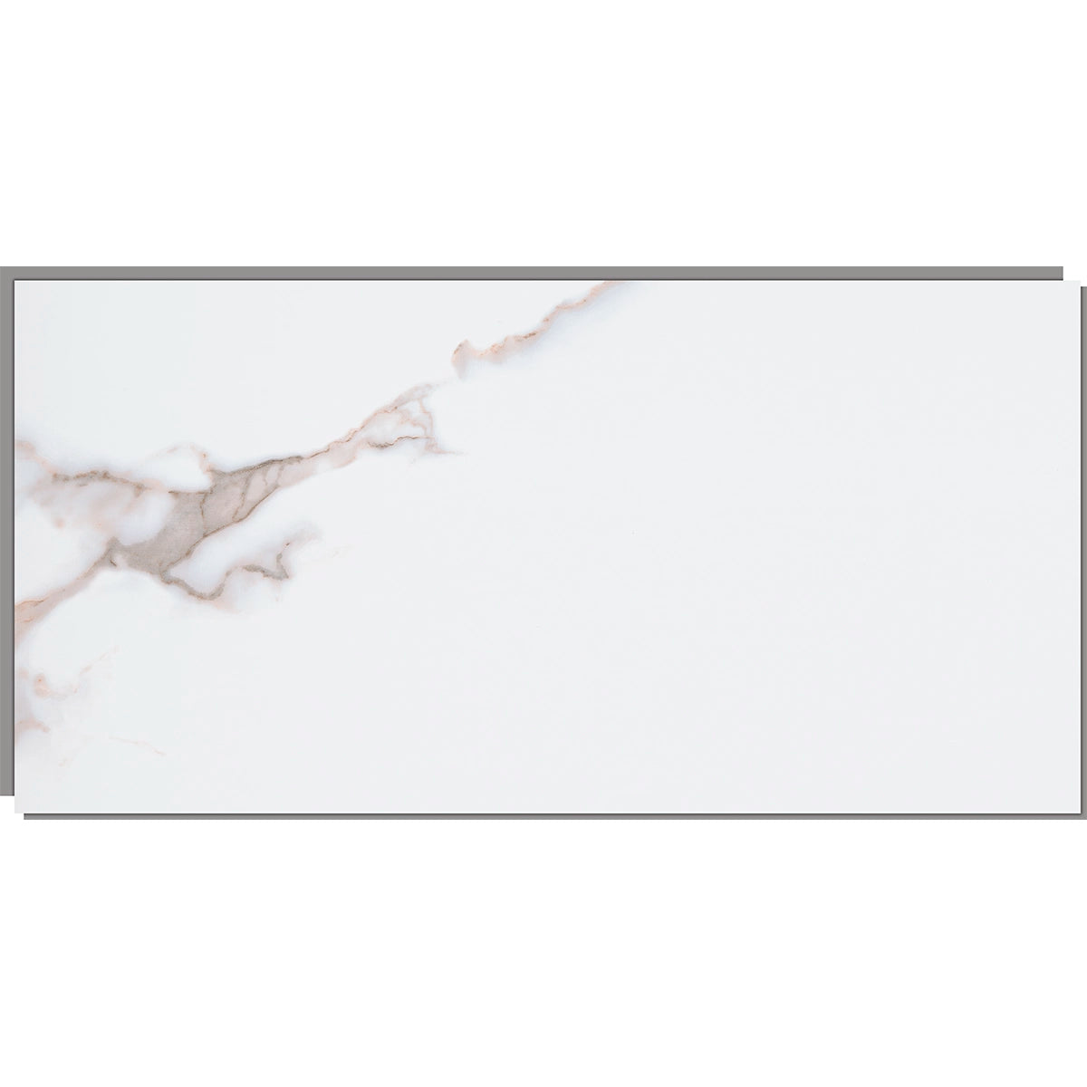 SlimTile Roseville Polished Marble Waterproof Wall Cladding | Tile Club