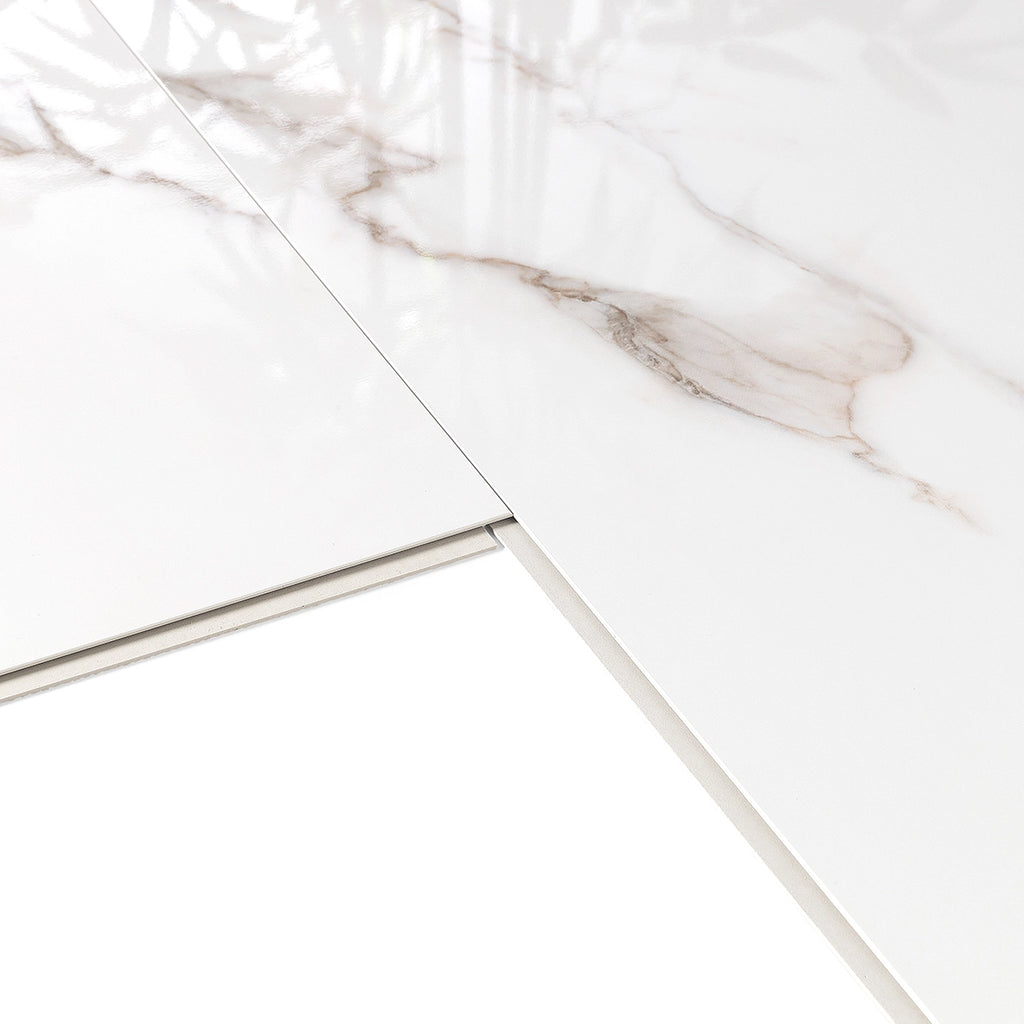 SlimTile Roseville Polished Marble Waterproof Wall Cladding | Tile Club