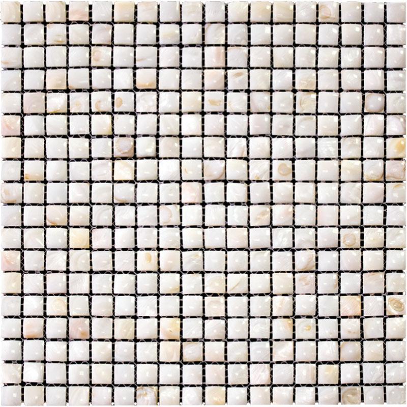 Small Pillow Mother Of Pearl Mosaic Tile | Tile Club | 12" x 12"