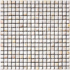 Small Pillow Mother Of Pearl Mosaic Tile | Tile Club | 12" x 12"