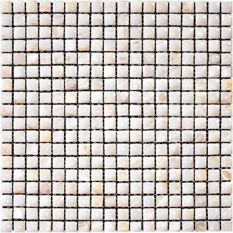 Small Pillow Mother Of Pearl Mosaic Tile | Tile Club | 12" x 12"