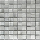 snow white mosaic tile