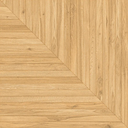 Solstrand Honey Oak Geometric Parquet Tile 40X40 | Tile Club