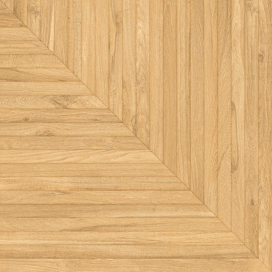 Solstrand Honey Oak Geometric Parquet Tile 40X40 | Tile Club