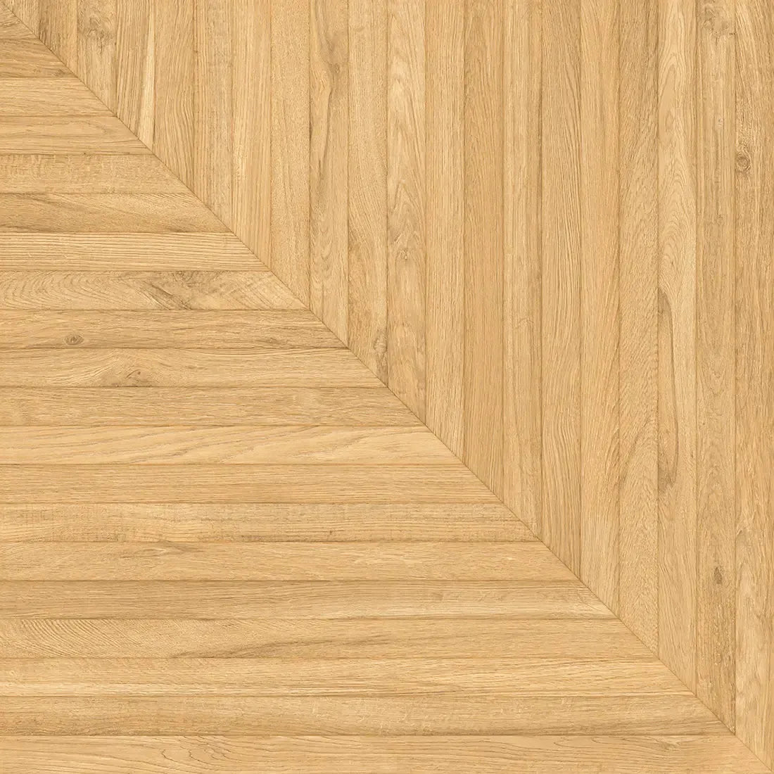 Solstrand Honey Oak Geometric Parquet Tile 40X40 | Tile Club