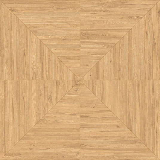 Solstrand Honey Oak Geometric Parquet Tile 40X40 | Tile Club
