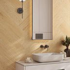 Solstrand Honey Oak Plank Porcelain Tile 8X48 | Tile Club