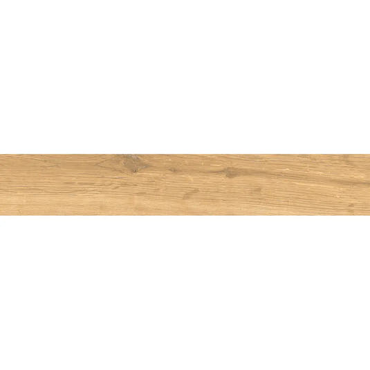 Solstrand Honey Oak Plank Porcelain Tile Sample | Tile Club