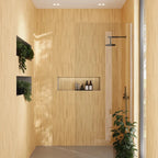 Solstrand Honey Oak Porcelain Subway Tile 2X12 | Tile Club