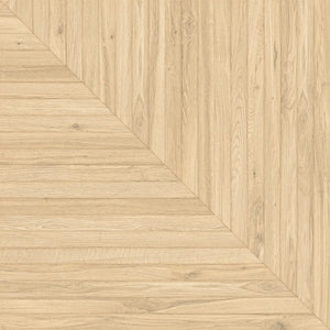 Solstrand White Oak Geometric Parquet Tile Sample | Tile Club