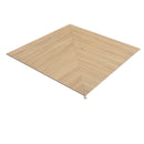 Solstrand White Oak Geometric Parquet Tile 40X40