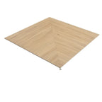 Solstrand White Oak Geometric Parquet Tile 40X40 | Tile Club