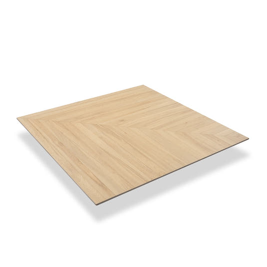 Solstrand White Oak Geometric Parquet Tile 40X40