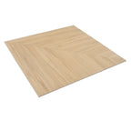 Solstrand White Oak Geometric Parquet Tile 40X40 | Tile Club