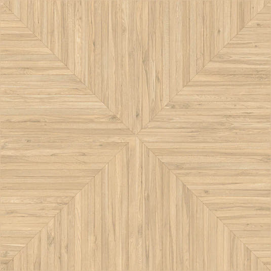 Solstrand White Oak Geometric Parquet Tile 40X40 | Tile Club