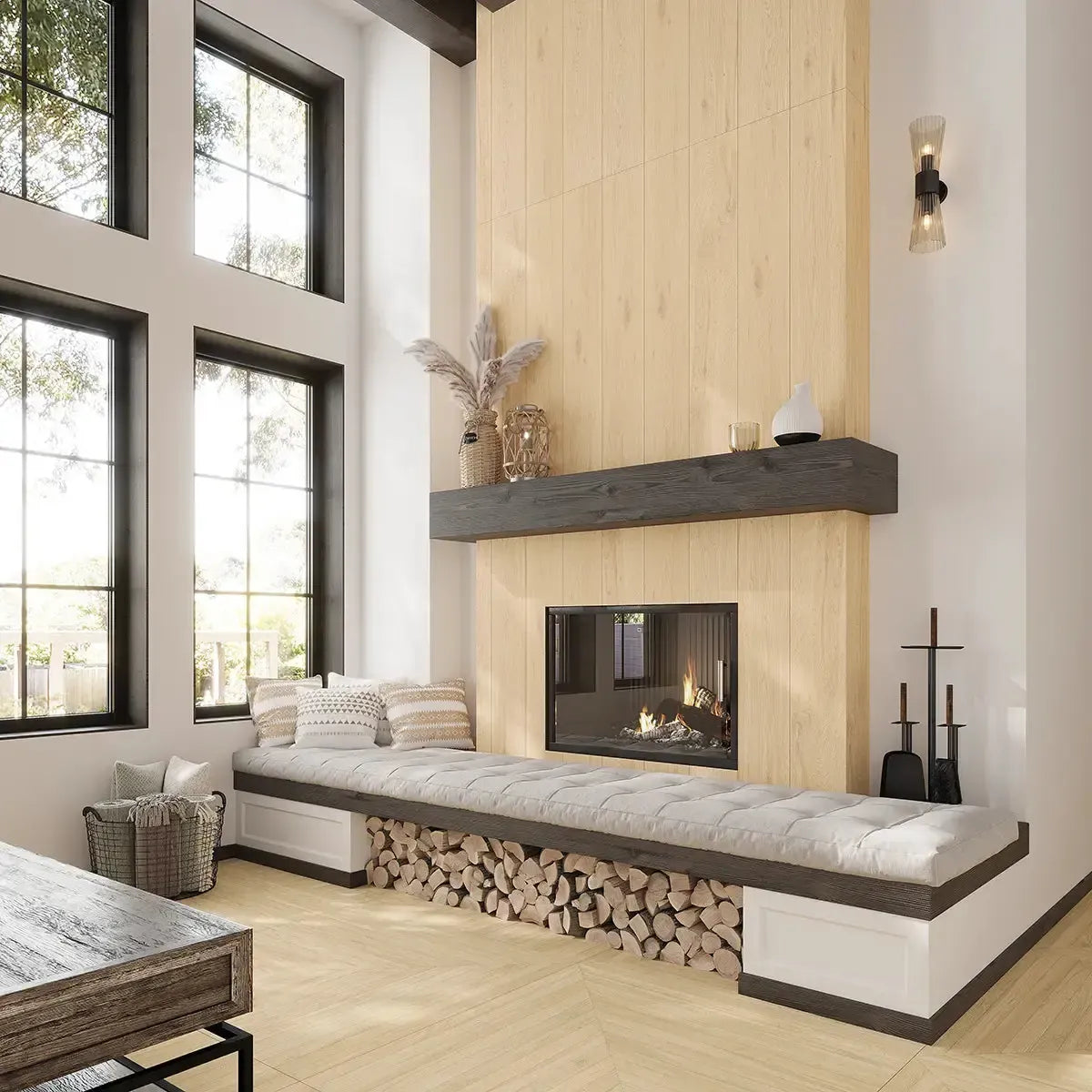 Solstrand White Oak Plank Porcelain Tile 8X48 | Tile Club